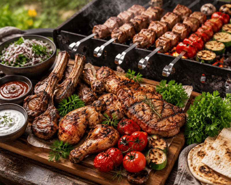 Самые вкусные рецепты на мангале